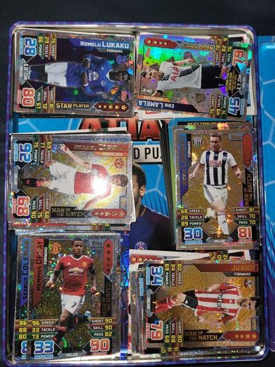 Topps Match Attax box cards