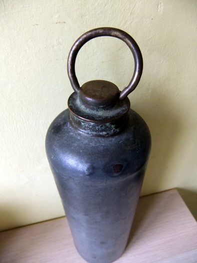 Old Metal Bottle