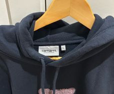 Carhart Navy Hoodie L regular fit (as good as new)