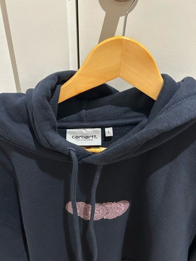 Carhart Navy Hoodie L regular fit (as good as new)
