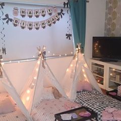 teepee sleepover equipment