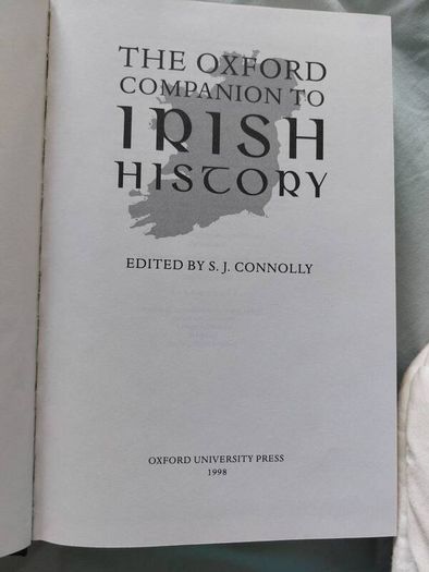 The Oxford Companion to Irish History 1998, First Edition, Hardback, Oxford University Press