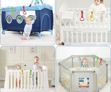 Baby Playpen Ring Baby Crib Pull up Rings Baby Bed Stand Up Rings Baby Walking Assistant Baby Walker Baby Crib
