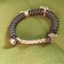 NEW German Silver Paracord Bracelet Dragon Fafnir Image 3