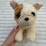 Ty Beanie approx. 8" Houghie the Bulldog Plush Used Please see photos Image 2
