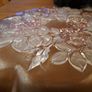 Large Mid-Century Frosted Art Glass Bowl Image 3