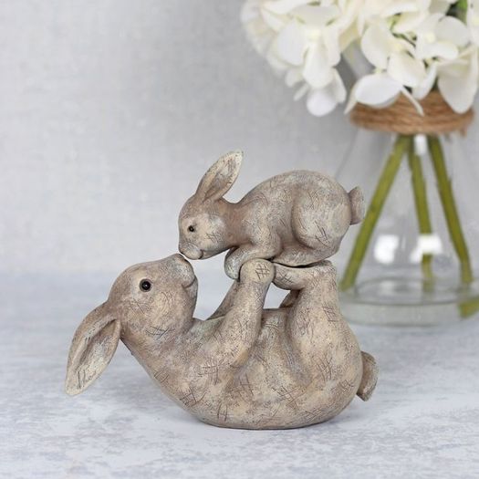 Single Mum Dad Son Daughter Some Bunny Loves You Ornament Home Decor