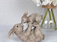 main image for ad Single Mum Dad Son Daughter Some Bunny Loves You Ornament Home Decor