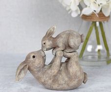 Single Mum Dad Son Daughter Some Bunny Loves You Ornament Home Decor