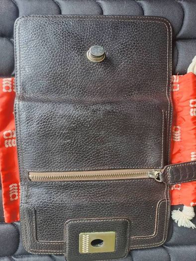 orla kiely leather wallet