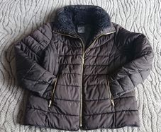 Black Winter Coat  Size 8-12