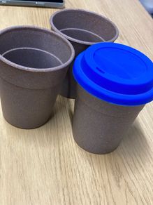 Bamboo Fibre Coffee Cups hot/ cold 12oz