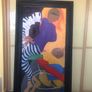 Very large original oil painting framed Image 5