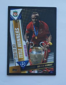 Sadio Mane - LIVERPOOL Match Attax / Golden Moment - 2019/2020