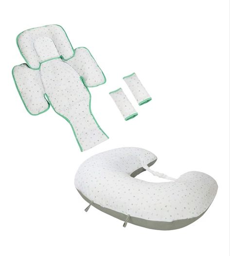 Clevamama nursing pillow and baby nest