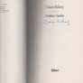 Soldier Sailor. Claire Kilroy. "Signed" Image 3