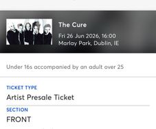 The Cure Marley Park