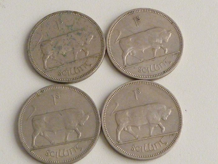 Irish shillings