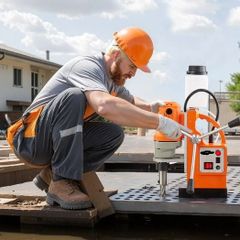 Magnetic Drill Press 1200W 38mm Mag Drill 900RPM Weldon Shank