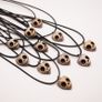 Handmade Mini Heart Skull Necklace Image 6