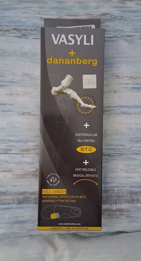 Vasyli Dananberg Orthotic Insoles Sz Medium (New)