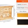 Complete beehive, ready to go to your garden. Just add bees. Image 6