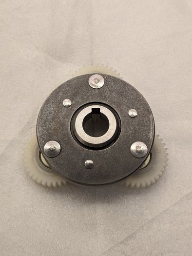 E-bike motor 70 mm clutch and 36T (3.8 cm) nylon gears
