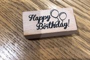 happy birthday stamp