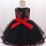 New Baby Girls Elegant Flower Christmas Dress size 18-24 mths Image 2