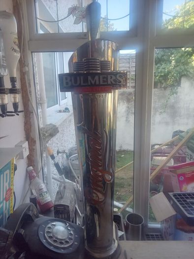 bar taps and cooler