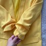 suit women yellow Zara size S Image 4