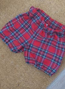 Kids Tartan Shorts