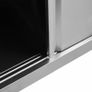 Work Table with Sliding Doors 100x50x95 cm Stainless Steel Image 6