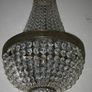 Vintage Large chandelier cut glass Chrome Wall Lights Image 10