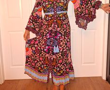 Brand NEW Joe Browns Butterfly Dreamer Boho Maxi dress, size 8UK