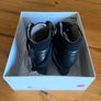 Black Wedge Amy Huberman Leather Boots Image 4