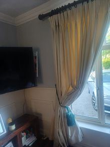 Made to measure heavy duty curtains
