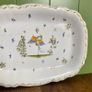 Vintage French Moustiers Decorative Faience Plate Image 2