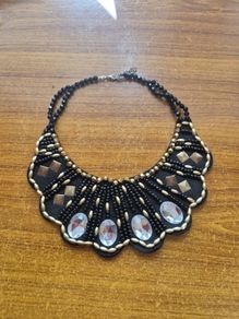Material Necklace/ Decorative Collar for a dress.