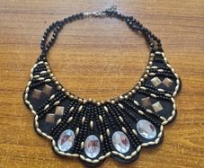 Material Necklace/ Decorative Collar for a dress.