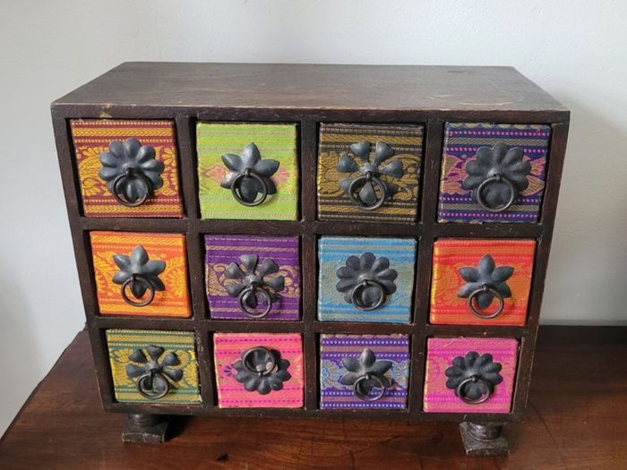 Vintage apothecary cabinet