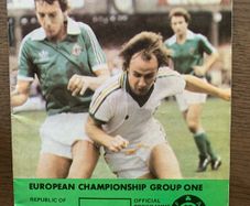 Republic of Ireland v England, European Championship Grp 1 Wed 25 October 1978 Programme
