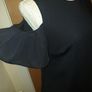 Ted Baker navy cold shoulder top size 2 uk10 Image 4