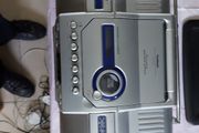 GOODMANS Stereo MW-FM CD, Tape Portable System Model GPS 327R, Fourway Speaker System, in excellent cosmetic condition
