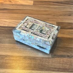 Vintage Bethlehem Mother of Pearl Jewellery Box