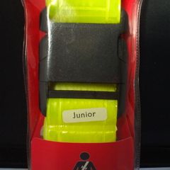 SALE!  Across the body safety belt - REFLEXITE Sam Browne Belt - Reflective and Fluorescent High Visibility Safety Belt - Junior