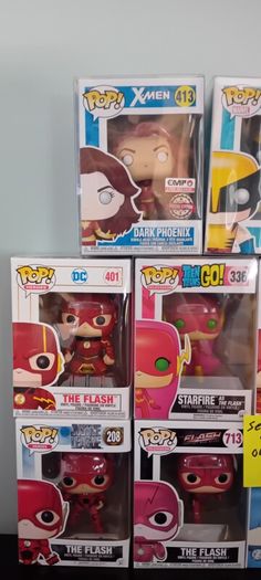 funko pops DC & Marvel