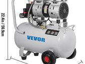 30L 750W Silent Air Compressor Portable Oil-free Air Compressor Pump Safe Solenoid Valve Workshop Repair Tire Inflation