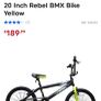 Rebel BMX bike 20 inch Image 5