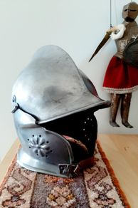 Burgonet-style 16th c. helmet